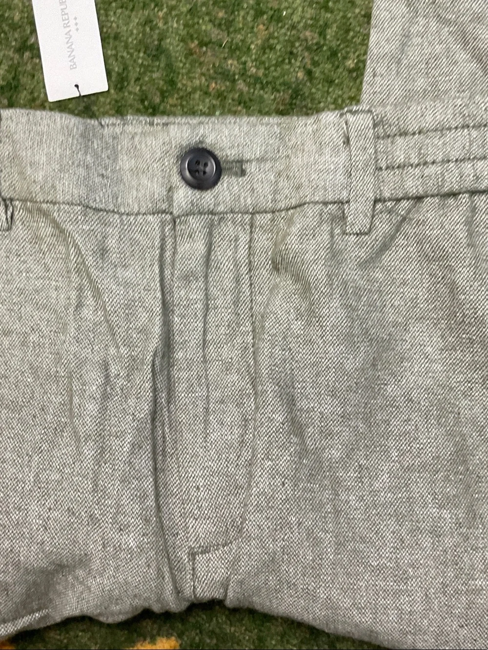 Banana Republic Men's Athletic Pants - Olive